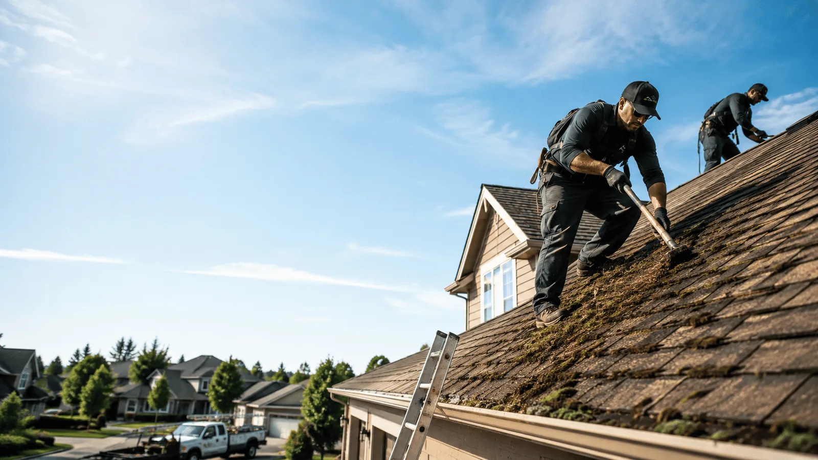 Roof Moss Removal in Amherst, NH near me